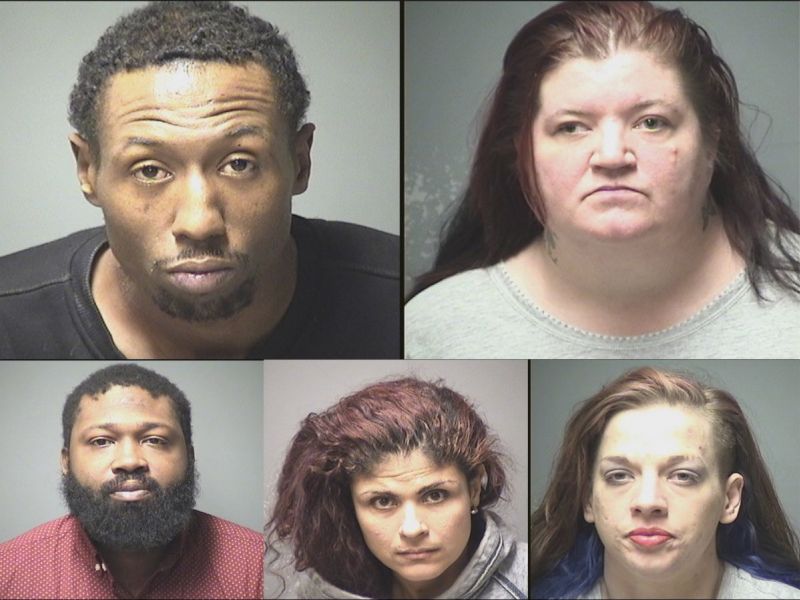 Five Rounded Up in SWAT Armed Robbery Warrant That a Drug Bust