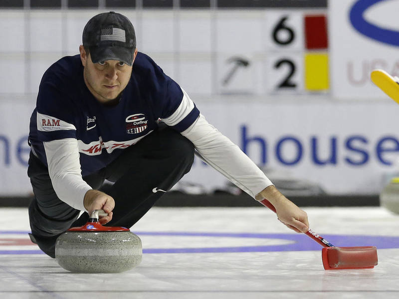 2018 Olympics John Shuster Curling Results, Schedule Madison, WI Patch