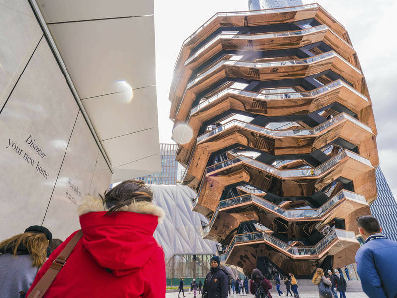 Hudson Yards Wants You To Rename Its ShawarmaShaped Sculpture New