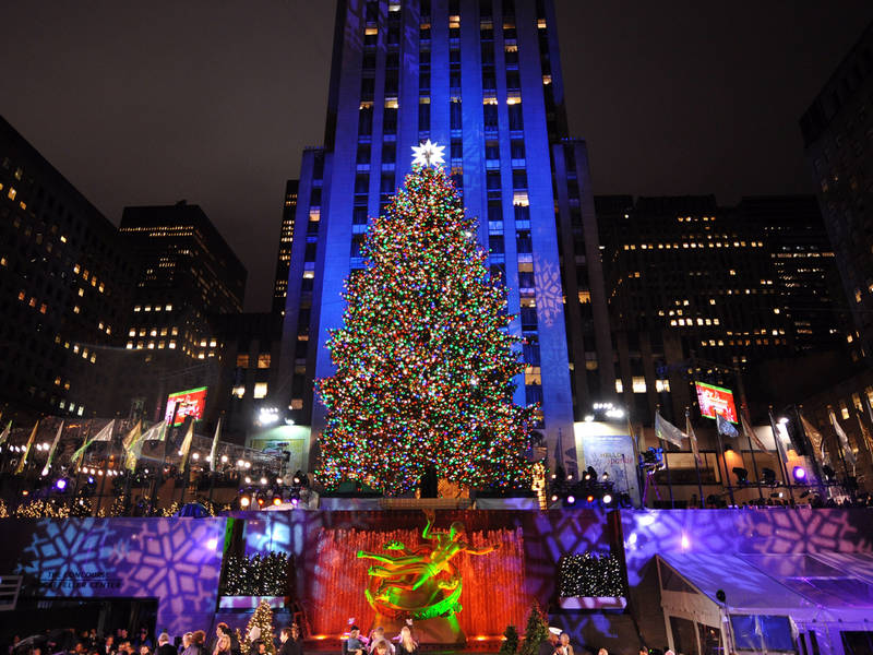 rockefeller center selects christmas tree midtown manhattan ny rockefeller center selects christmas tree midtown manhattan ny