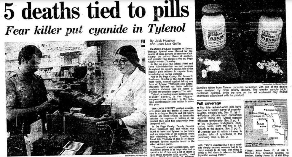 case study the johnson and johnson tylenol crisis