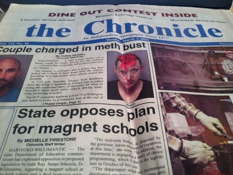 Chronicle Newspaper Sold to Media Company Mansfield, CT Patch