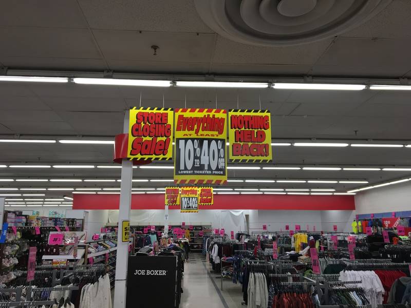 'Store Closing Sale' In Full Swing At Vernon KMart Vernon, CT Patch