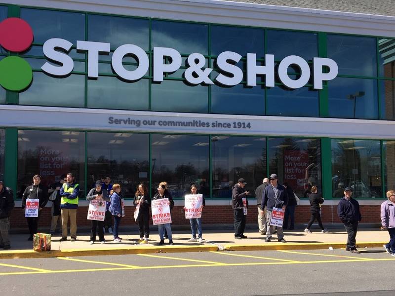 Connecticut Stop & Shop Union Workers Go On Strike Vernon, CT Patch