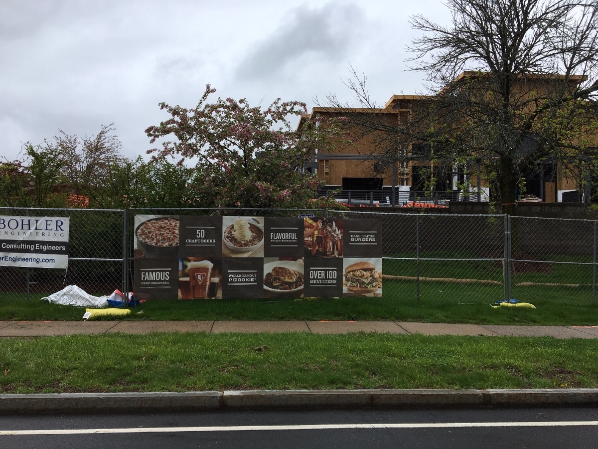 First CT BJs Restaurant Springing Up Quickly In Manchester Manchester