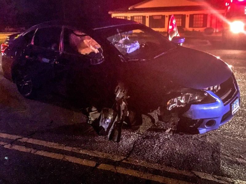 Car Takes Out Pole in East Windsor Crash Windsor Locks, CT Patch