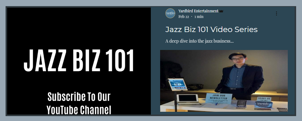 Jazz Biz 101 Jazz Biz 101