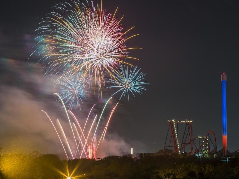 4th Of July 2017 Fireworks Florida Theme Park Shows Tampa, FL Patch