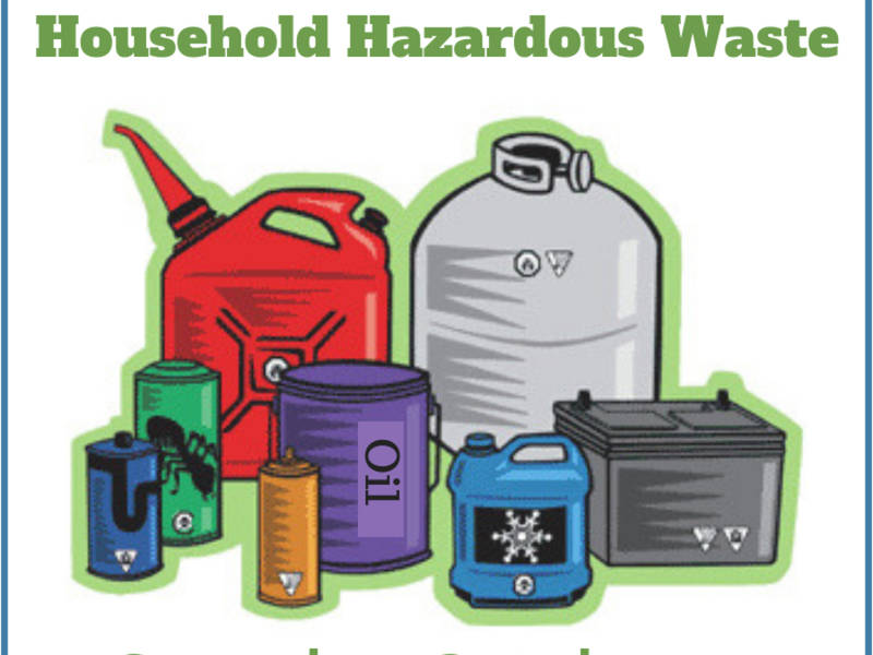 Bring Your Household Hazardous Waste to Free Recycling Event