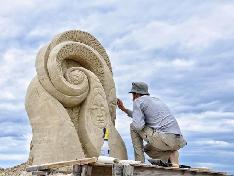Hampton Beach Sand Sculptures On Display Nh Patch Hampton Beach Sand Sculptures On Display
