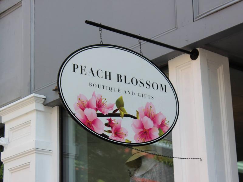 Ribbon Cutting at Peach Blossom Boutique and Gifts Naugatuck, CT Patch