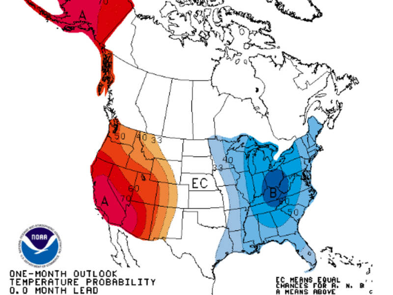 PA December Forecast: Cold, And Snow Possible Mid-Week, NWS Says