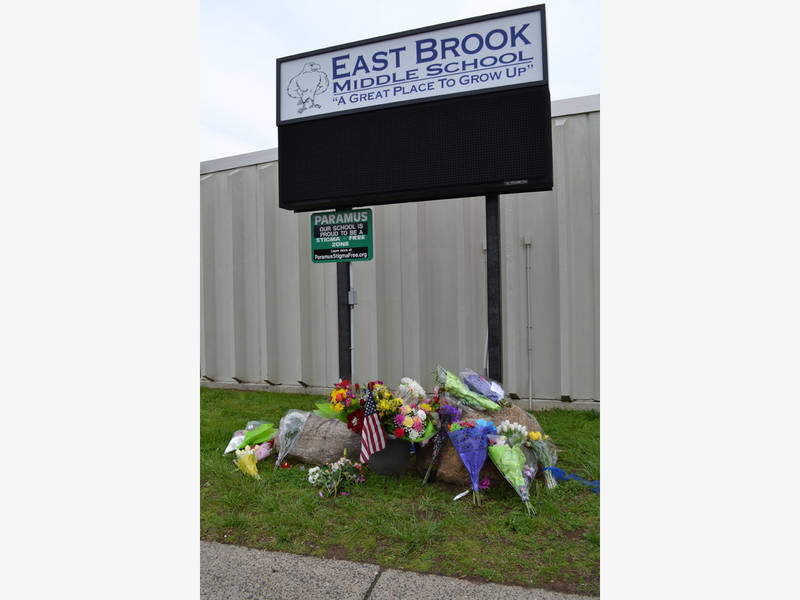 Memorial Created At East Brook Middle School Following Deaths Paramus