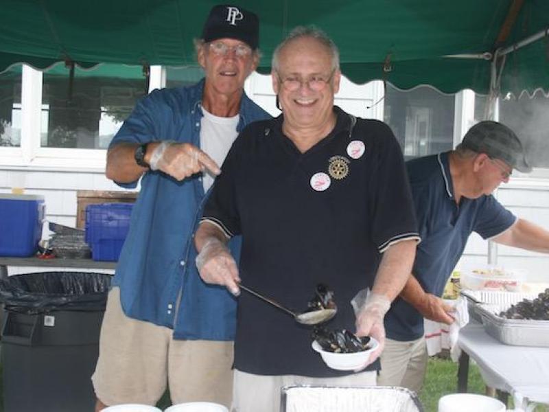 PHOTOS Hungry Crowd Lines Up for Southold and Greenport Rotary's 25th