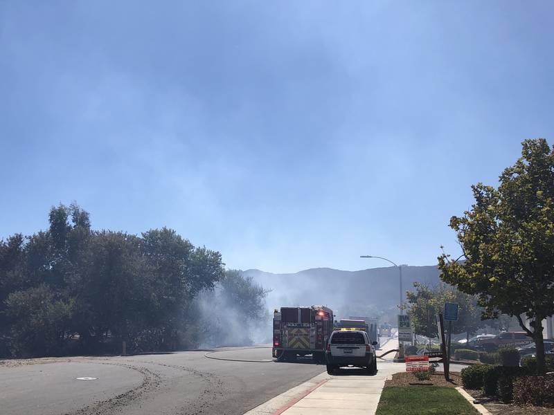 Brush Fire Breaks Out On Border Of Temecula, Murrieta Temecula, CA Patch