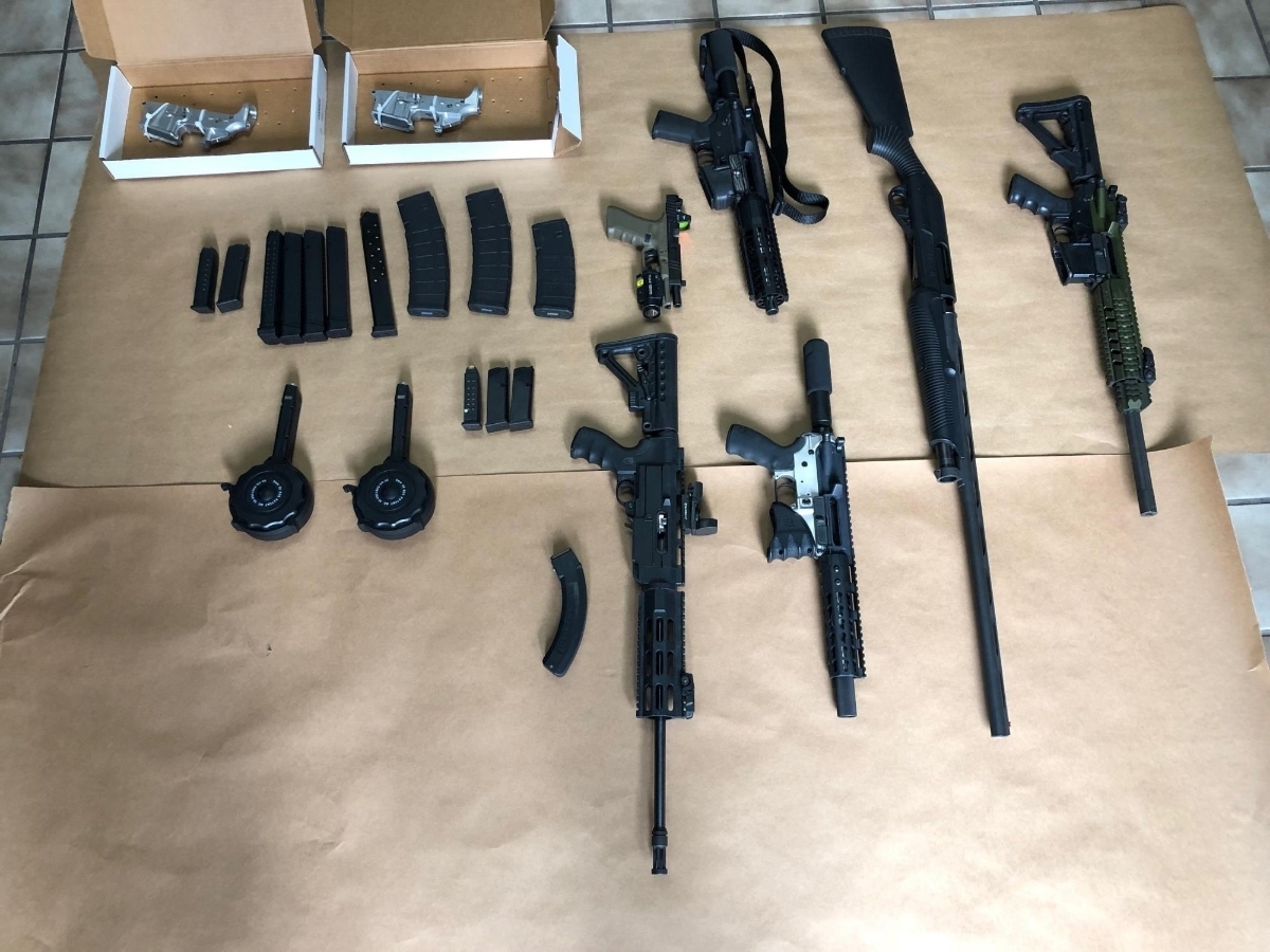 Illegal Assault Rifles, Firearms Parts Seized In Belmont Op Cops Belmont, CA Patch