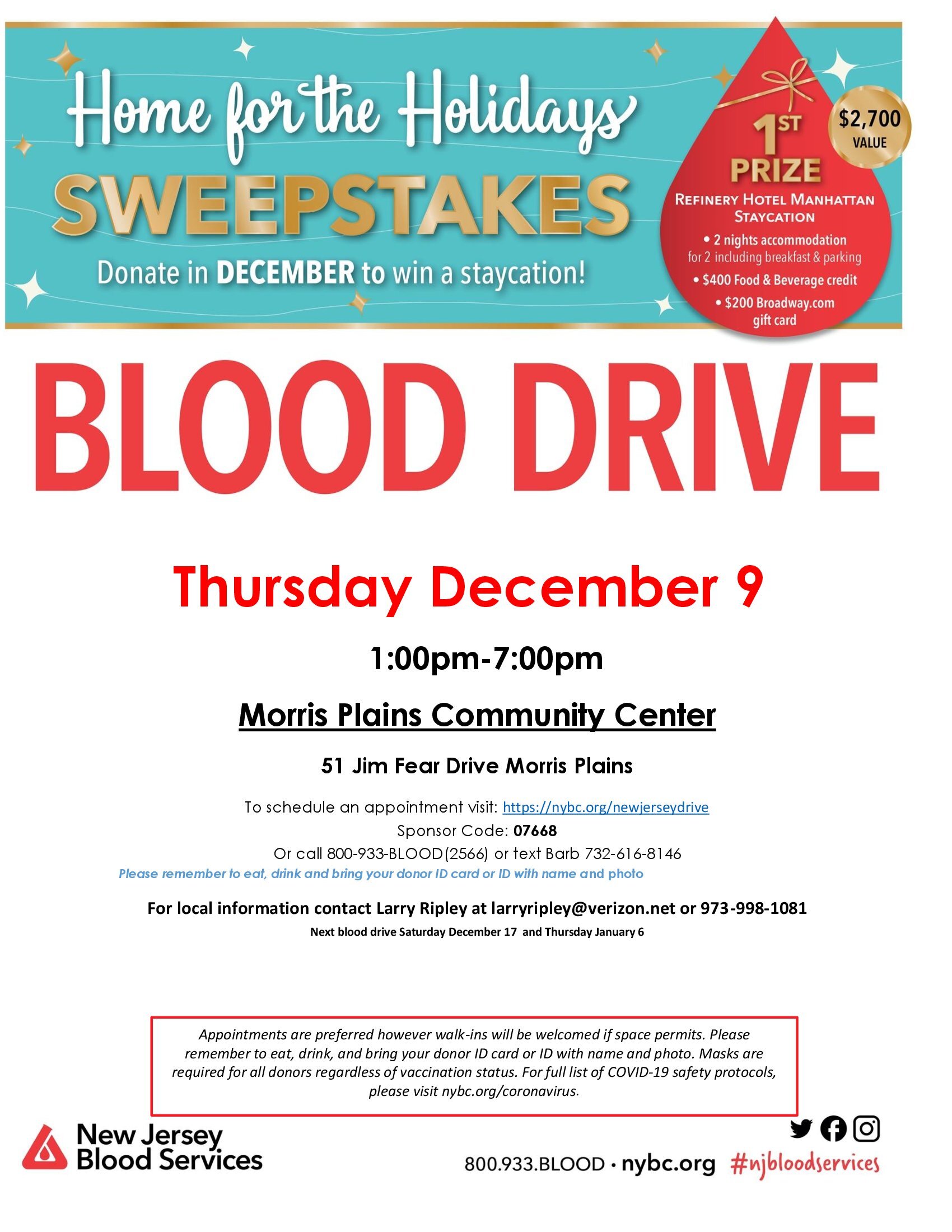 dec 9 morris plains emergency blood drive please donate! morris township, nj patch dec 9 morris plains