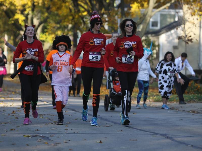 halloween hustle 5k and kids dash is headed to palatine on saturday october 28