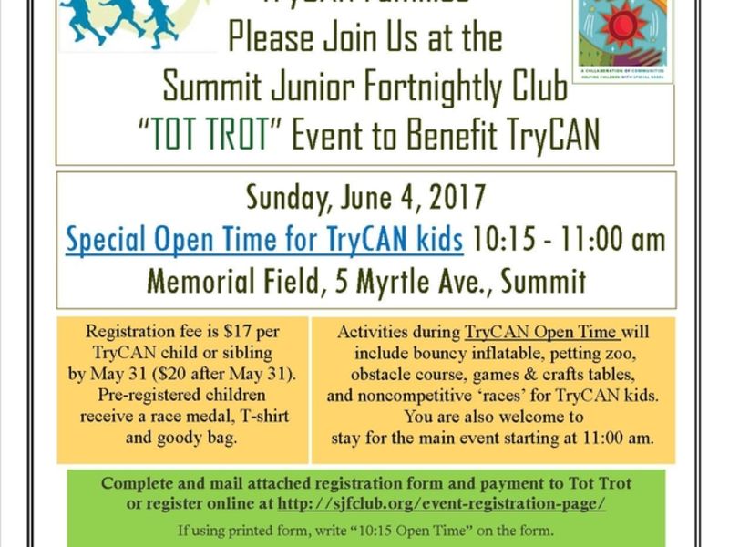 trycan special needs youth events and programs are set for this