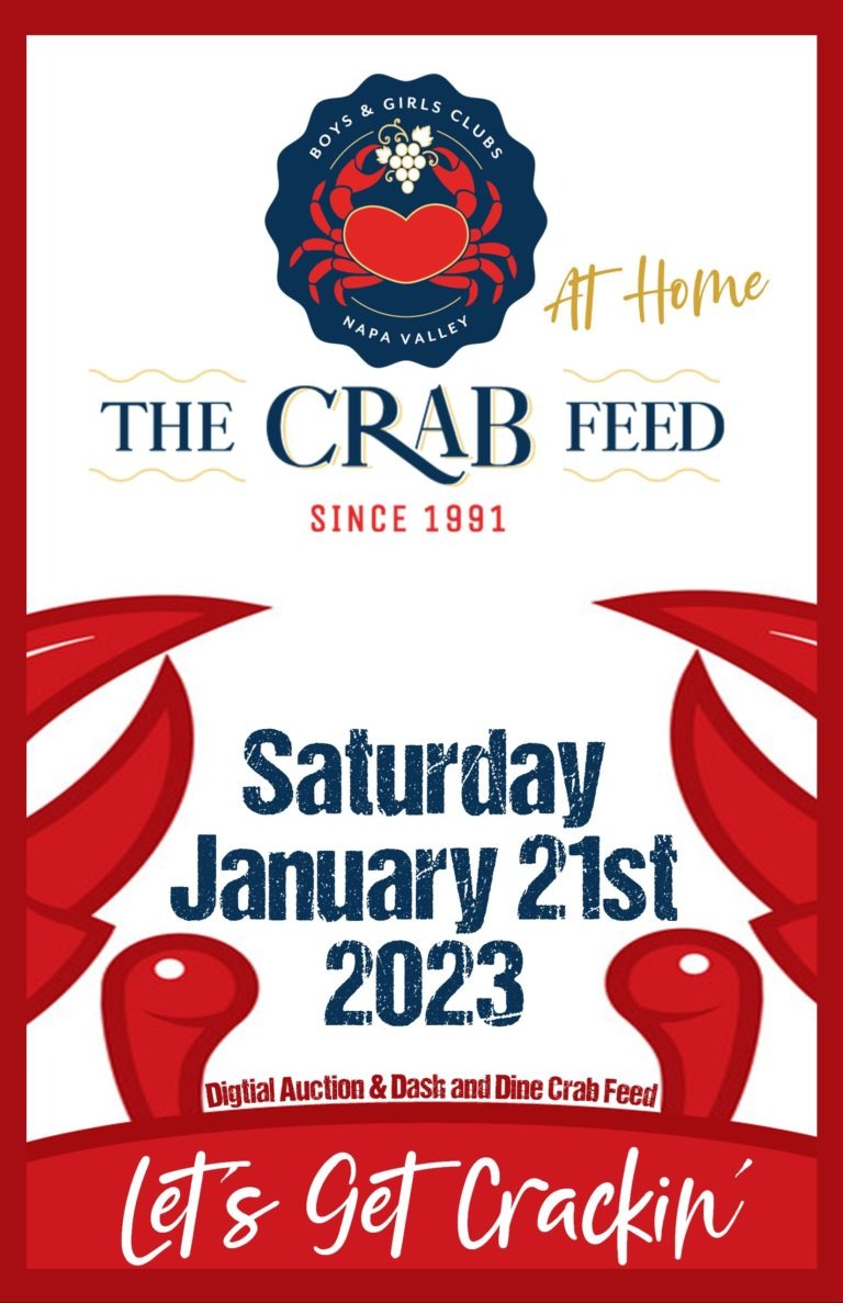 Jan 21 Boys & Girls Clubs Crab Feed ToGo Fundraiser 2023 Napa