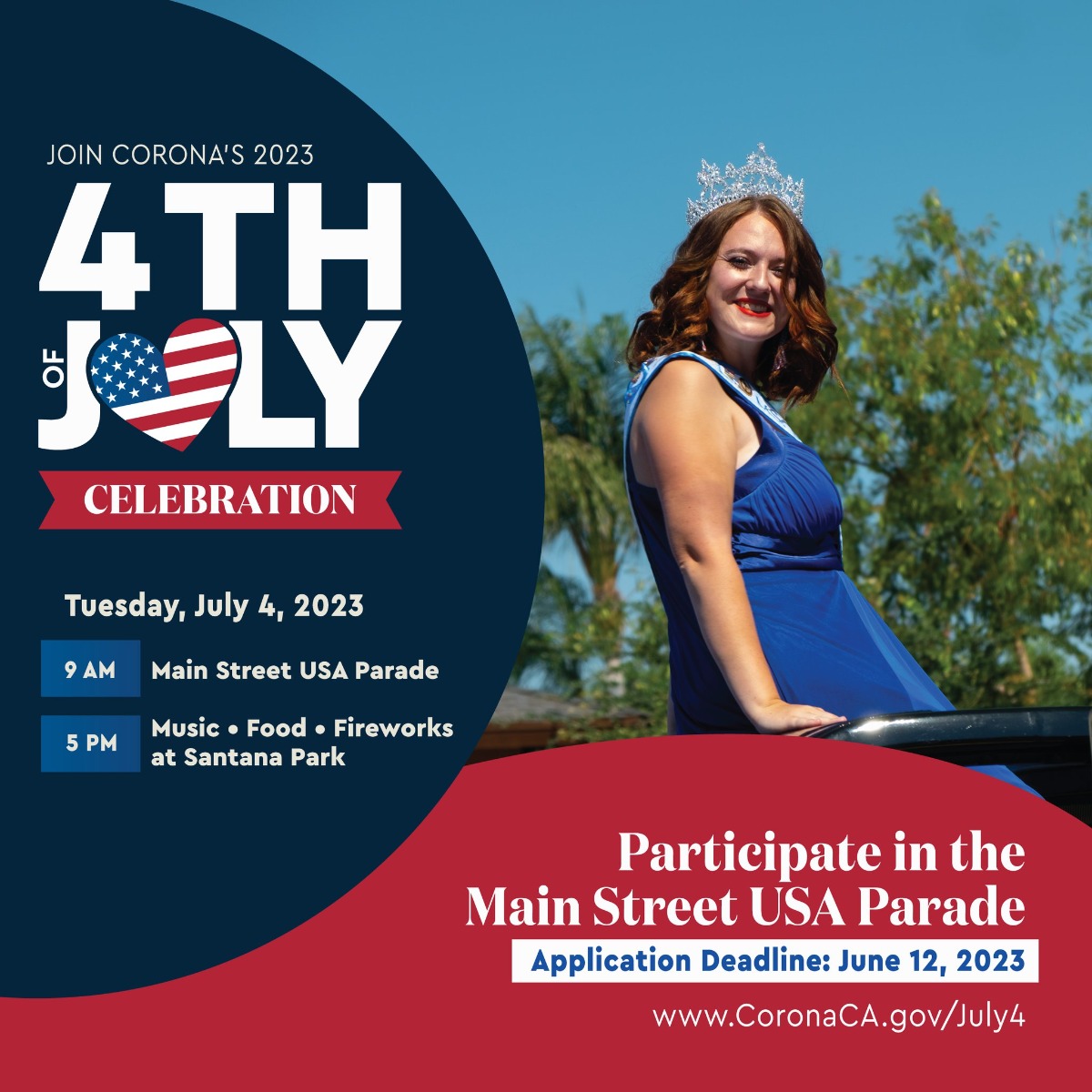 Jul 4 4th Of July Independence Day Parade & Fireworks 2023 Corona