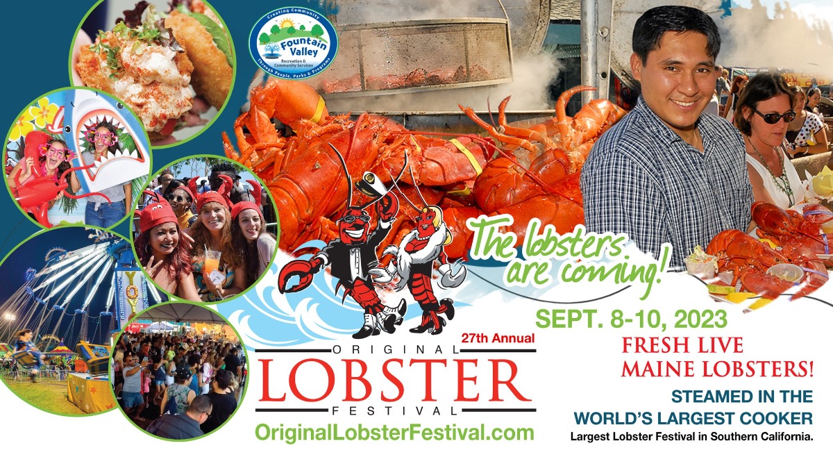 Sep 9 Original Lobster Festival, Live Music & Carnival 2023 Fountain