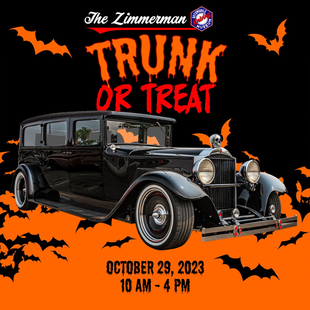 Oct 29 TrunkOrTreat & Spooky Hearse CruiseIn 2023 Zimmerman
