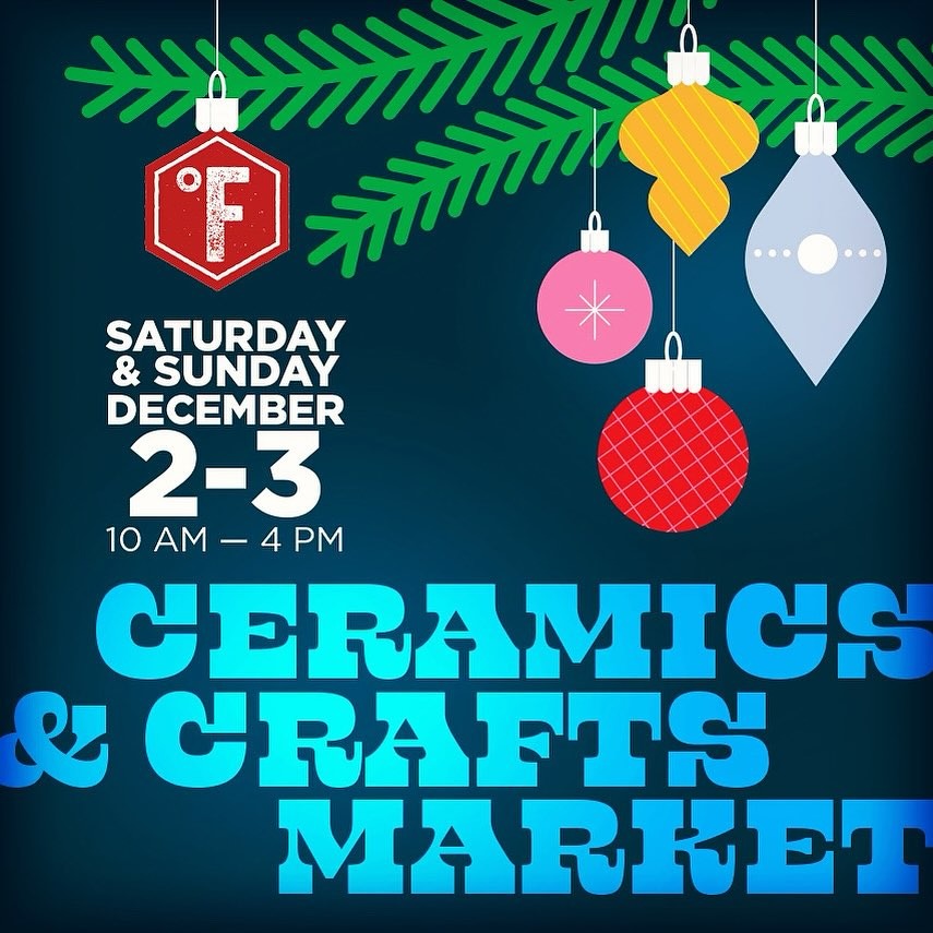 Dec 2 Holiday Ceramics & Crafts Market 2023 Highland Park/LA