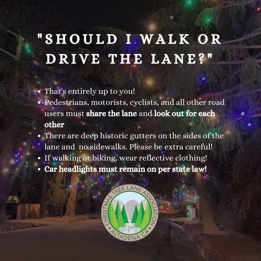 Dec 23 Christmas Tree Lane 2023 Altadena Altadena, CA Patch