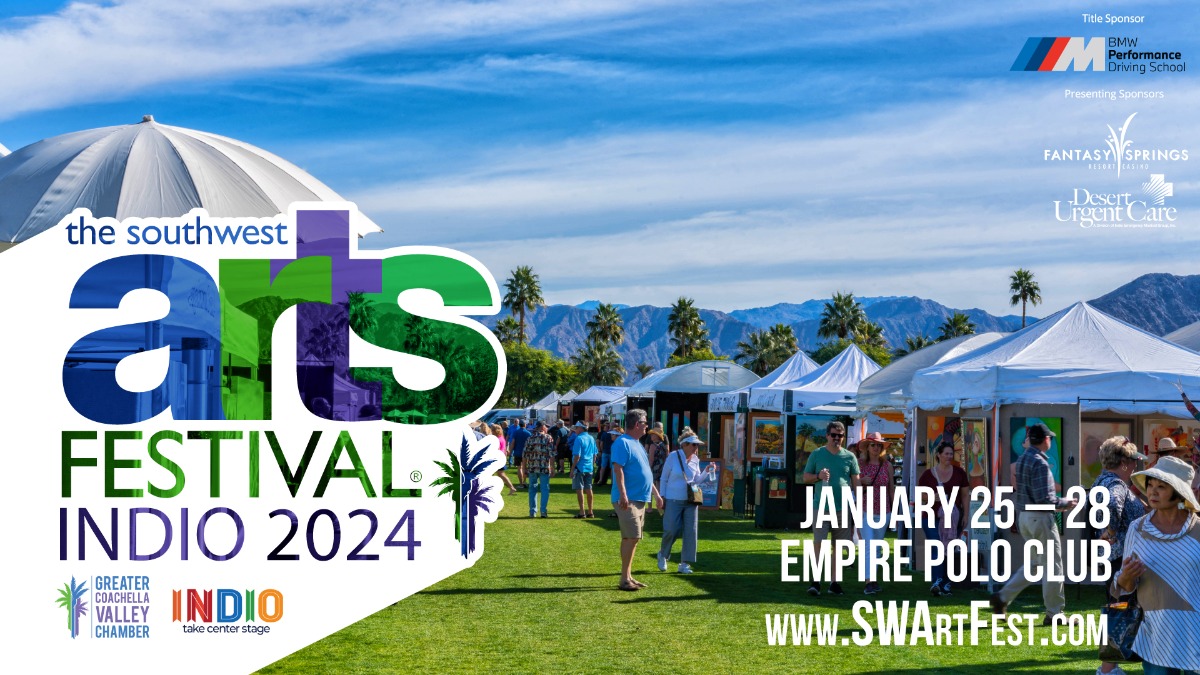 Jan 27 Southwest Arts Festival 2024 Empire Polo Club, Indio Palm