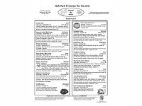 Holt Park Fall Calendar is Now Avaliable