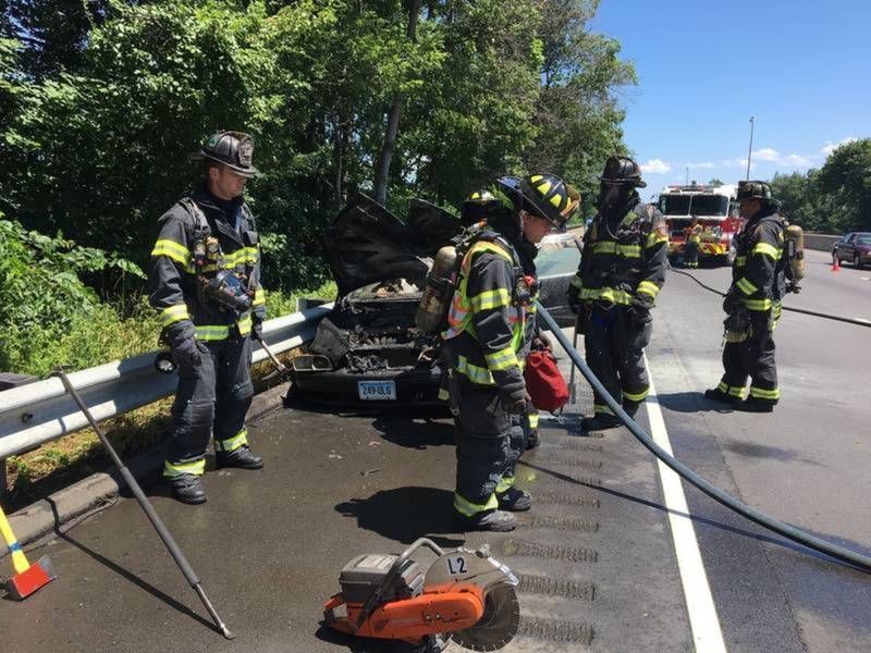 woman saved from car fire 17 fireworks arrests spider in grapes