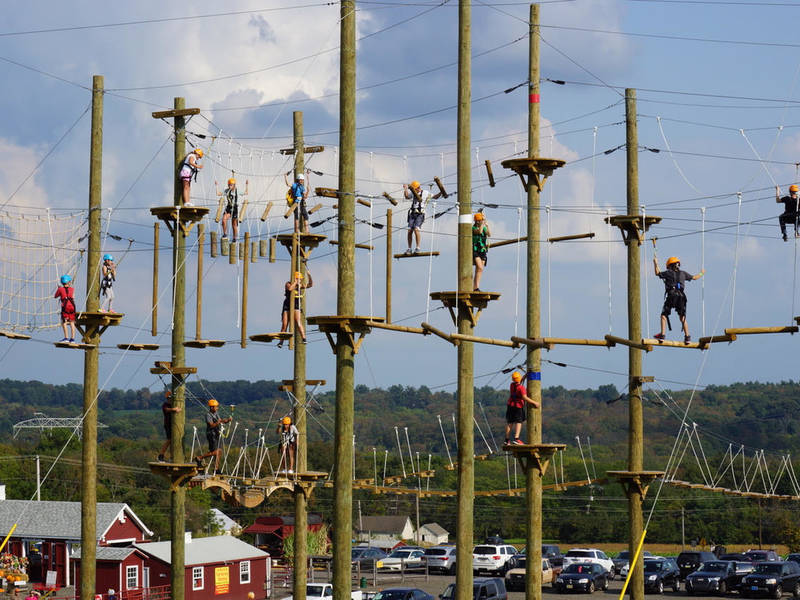 Plumstead Twp. Aerial Adventure Park Opens for Second Season
