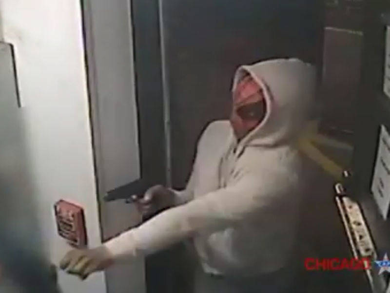 watch masked man force employee to open safe at gunpoint south open safe