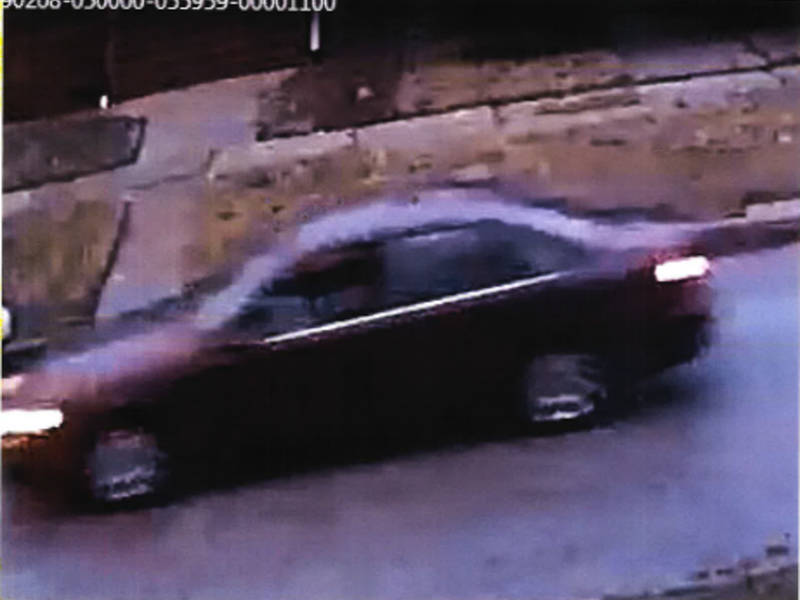 car wanted in shooting