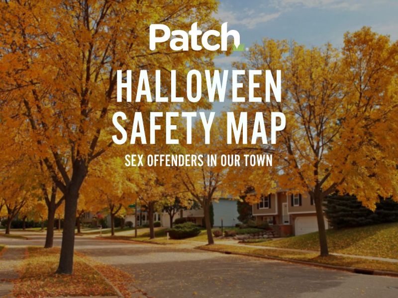 belleville and nutley 2018 halloween offender safety map