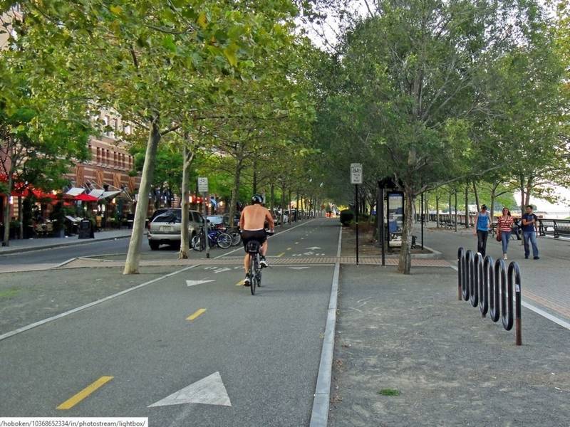Hoboken Waterfront To Get Walkway, Bike Path Upgrades Hoboken, NJ Patch