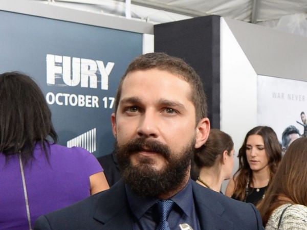 Shia LaBeouf returns to protest after assault arrest