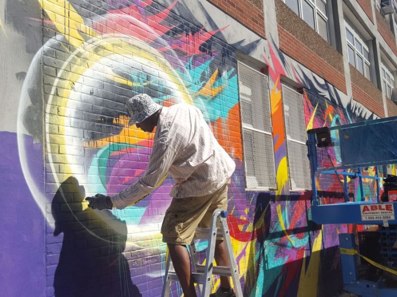 Murals Raising Awareness for Education Equality Pop Up Around Harlem
