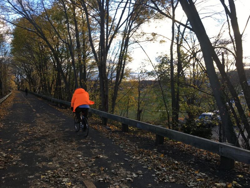 photos late fall day on the minuteman bike path arlington ma patch