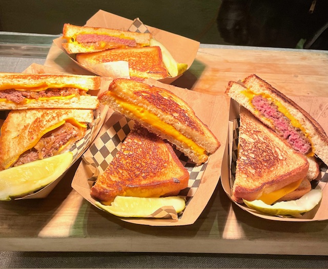 Grilled Cheese Burger Melt