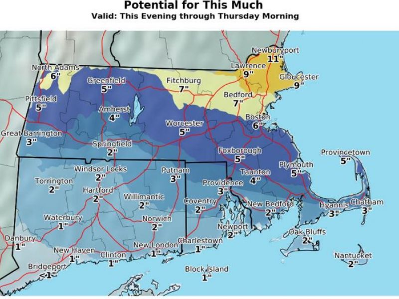 Massachusetts Weather Forecast Hazardous Weather Outlook For