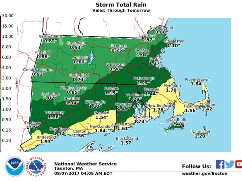 RI Weather Forecast When, How Much Rain Expected Newport, RI Patch