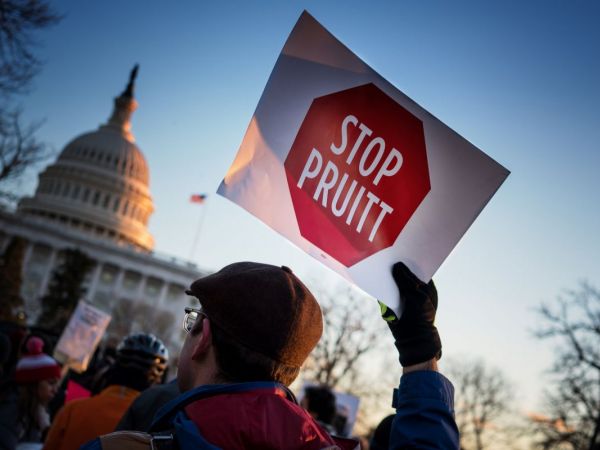 Climate change skeptic Scott Pruitt confirmed as EPA Administrator