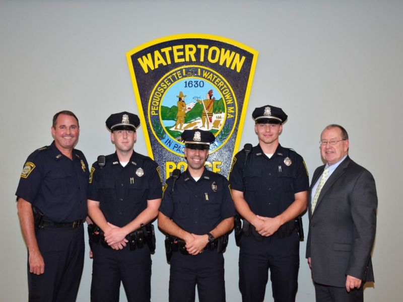 Watertown Police Three New Officers Watertown, MA Patch