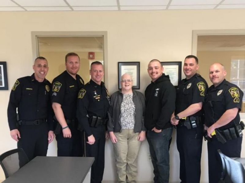 Ledyard Police Battle Cancer by Letting Down their Hair Ledyard, CT Patch