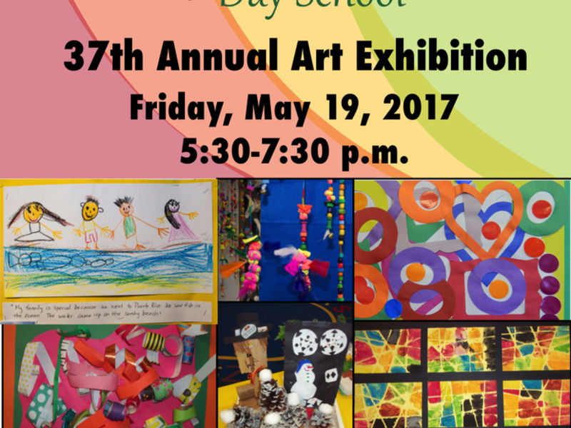 Invitation for art exhibition