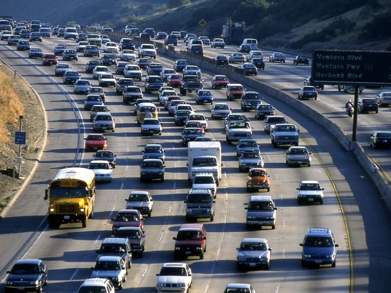 Image result for crowded la freeways