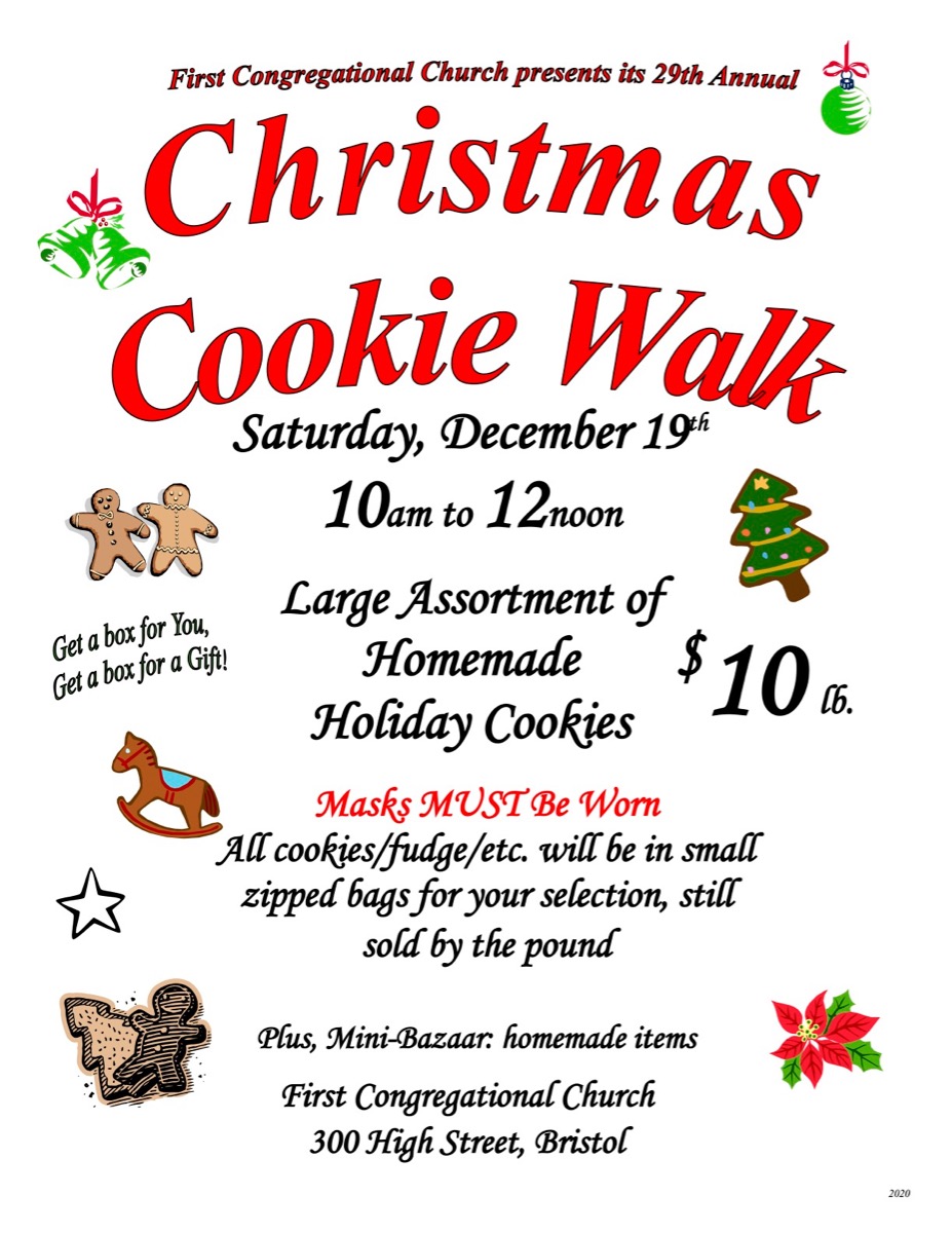 Dec 19 29th Annual Christmas Cookie Walk Bristol, RI Patch