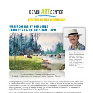 Workshop - Watercolors By Tom Jones